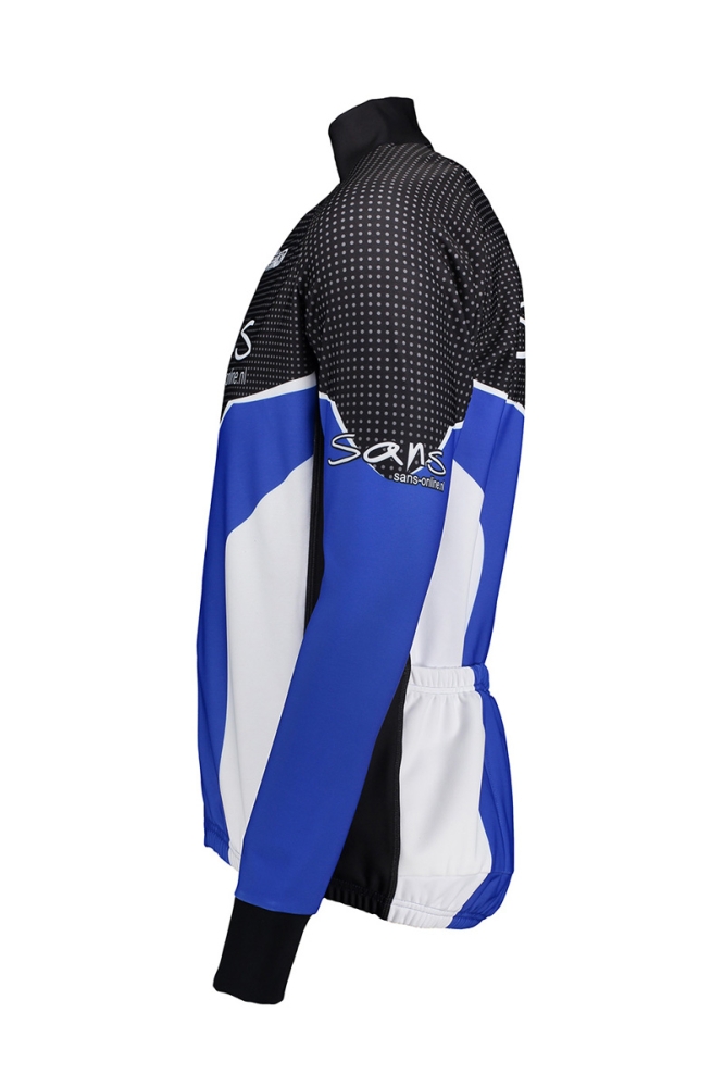 51368 TRUI LM BODYFIT BLAUW WIT